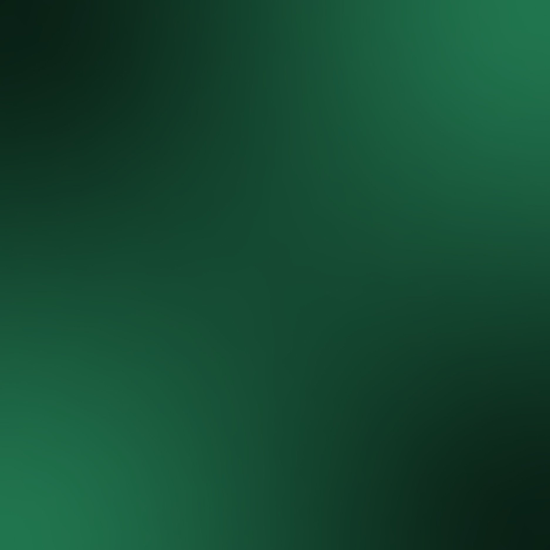 square jade green - deep green gradient background